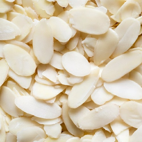Sliced blanched almonds